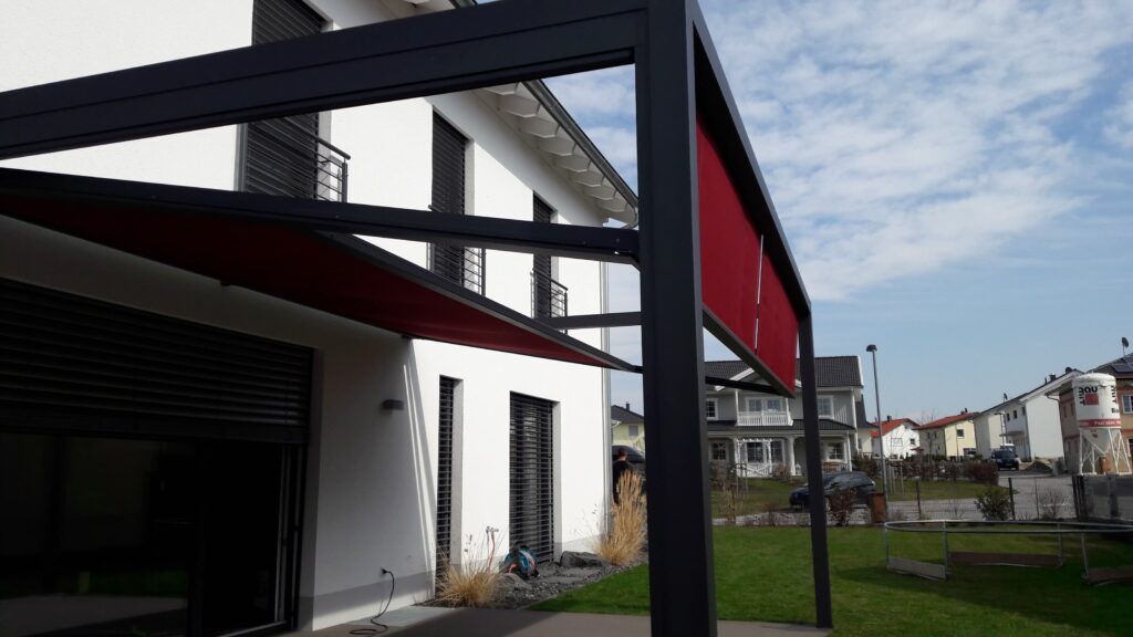 Terrassendach mit Markise
