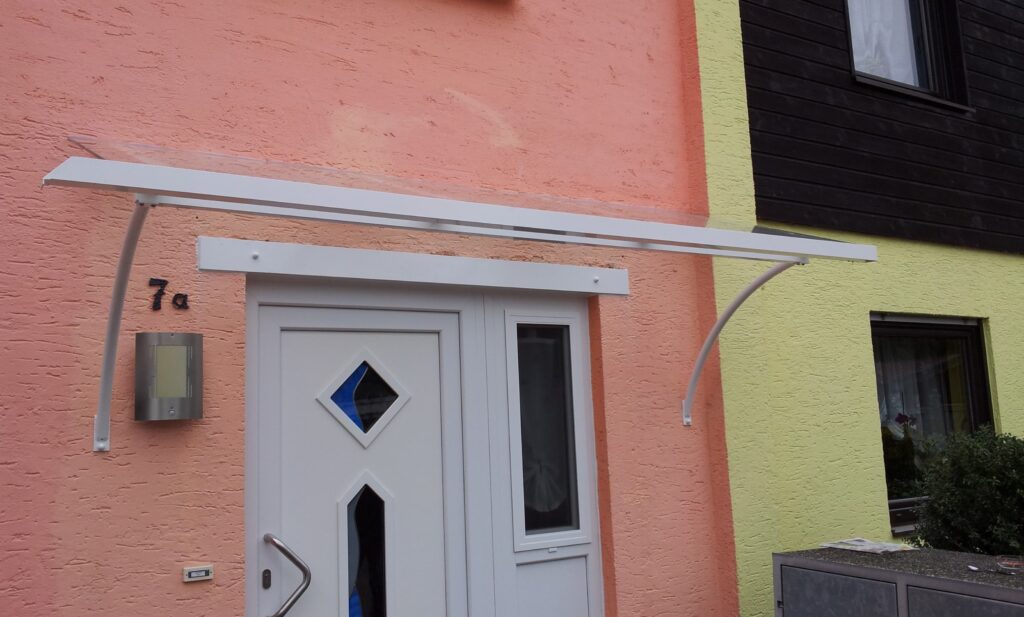 Überdachung Haustür