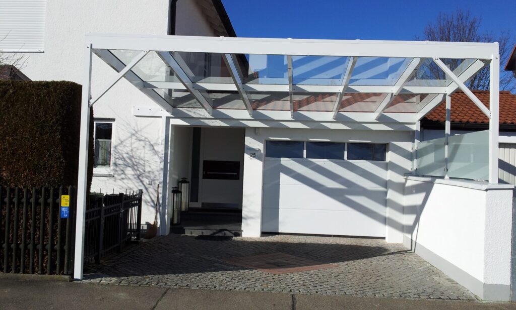 Überdachung Hofeinfahrt